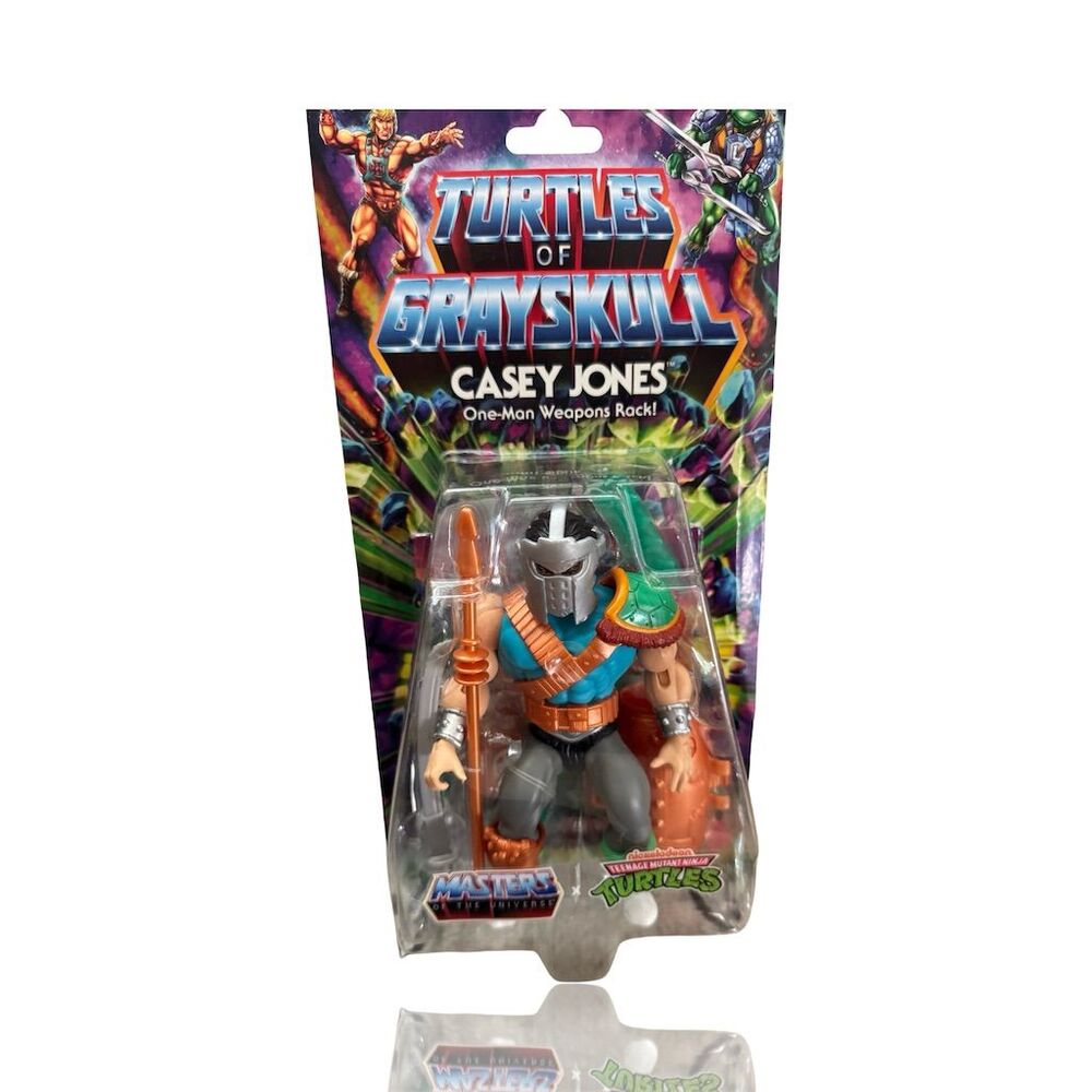 Masters of the Universe x TMNT Casey Jones Action Figure w/ Comic